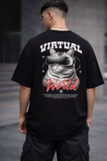 VIRTUAL WORLD OVERSIZED T-SHIRT