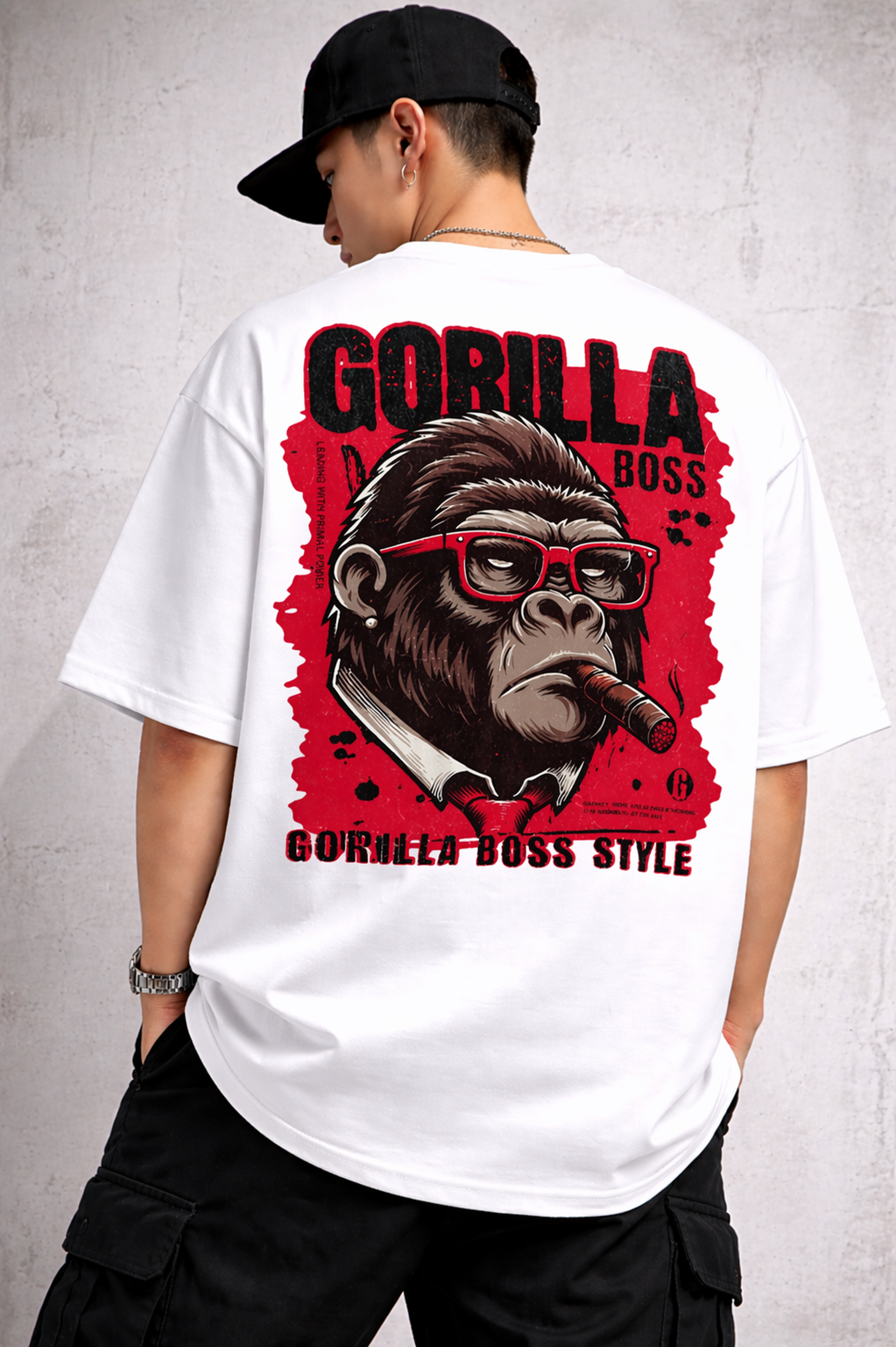 GORILLA BOSS OVERSIZED T-SHIRT