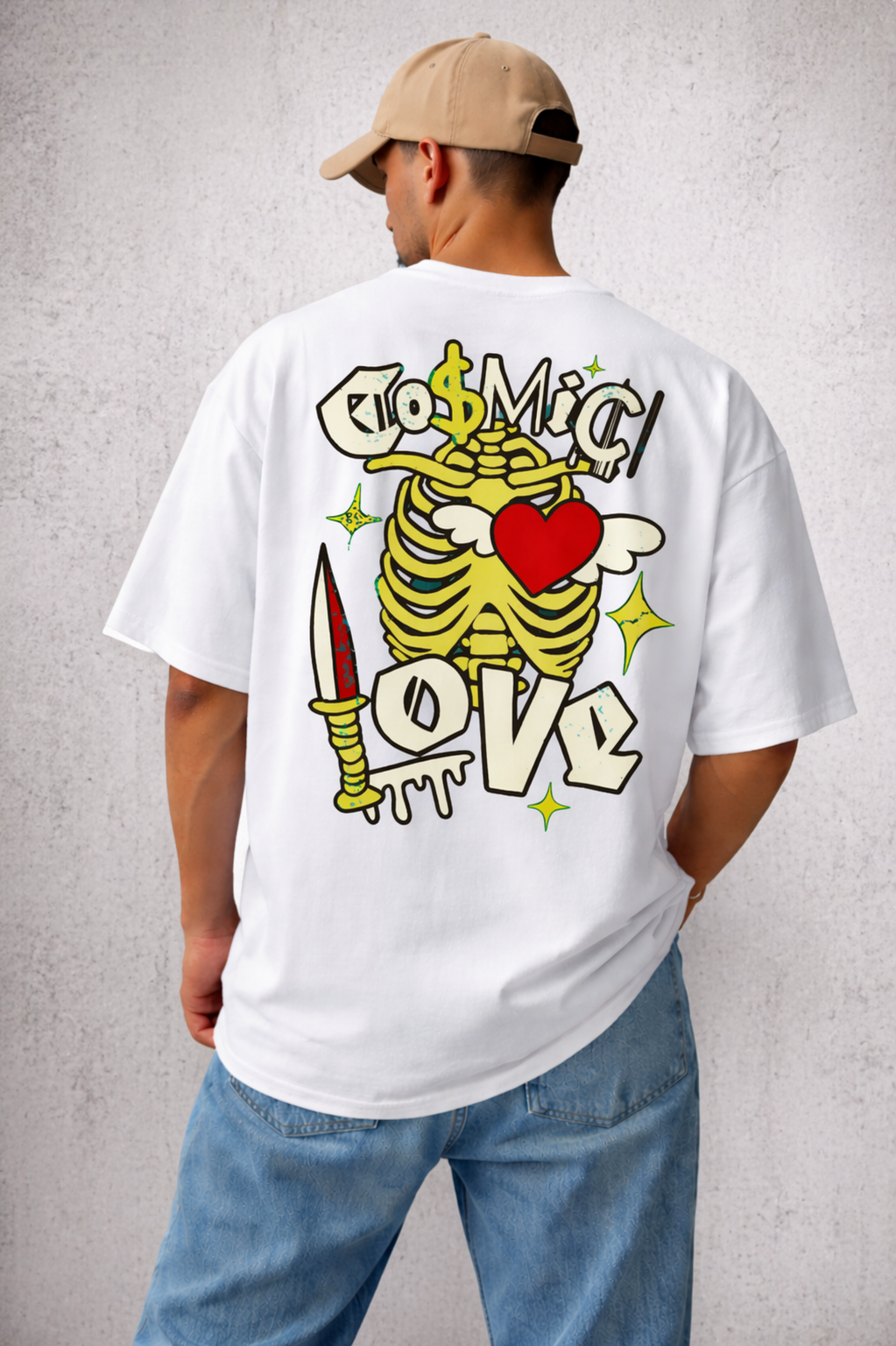 COSMIC LOVE OVERSIZED T-SHIRT