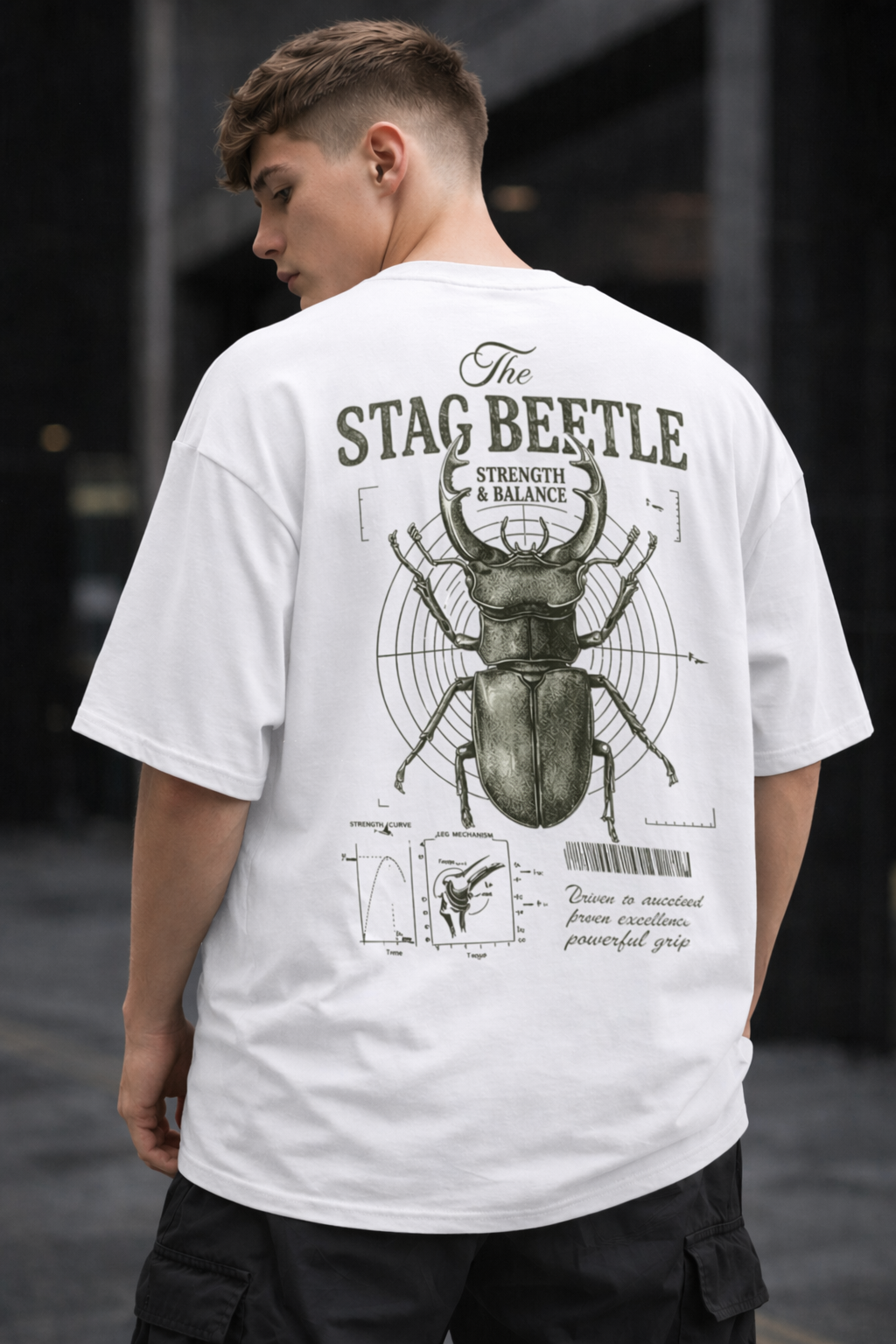 STAG BEETLE OVERSIZED T-SHIRT