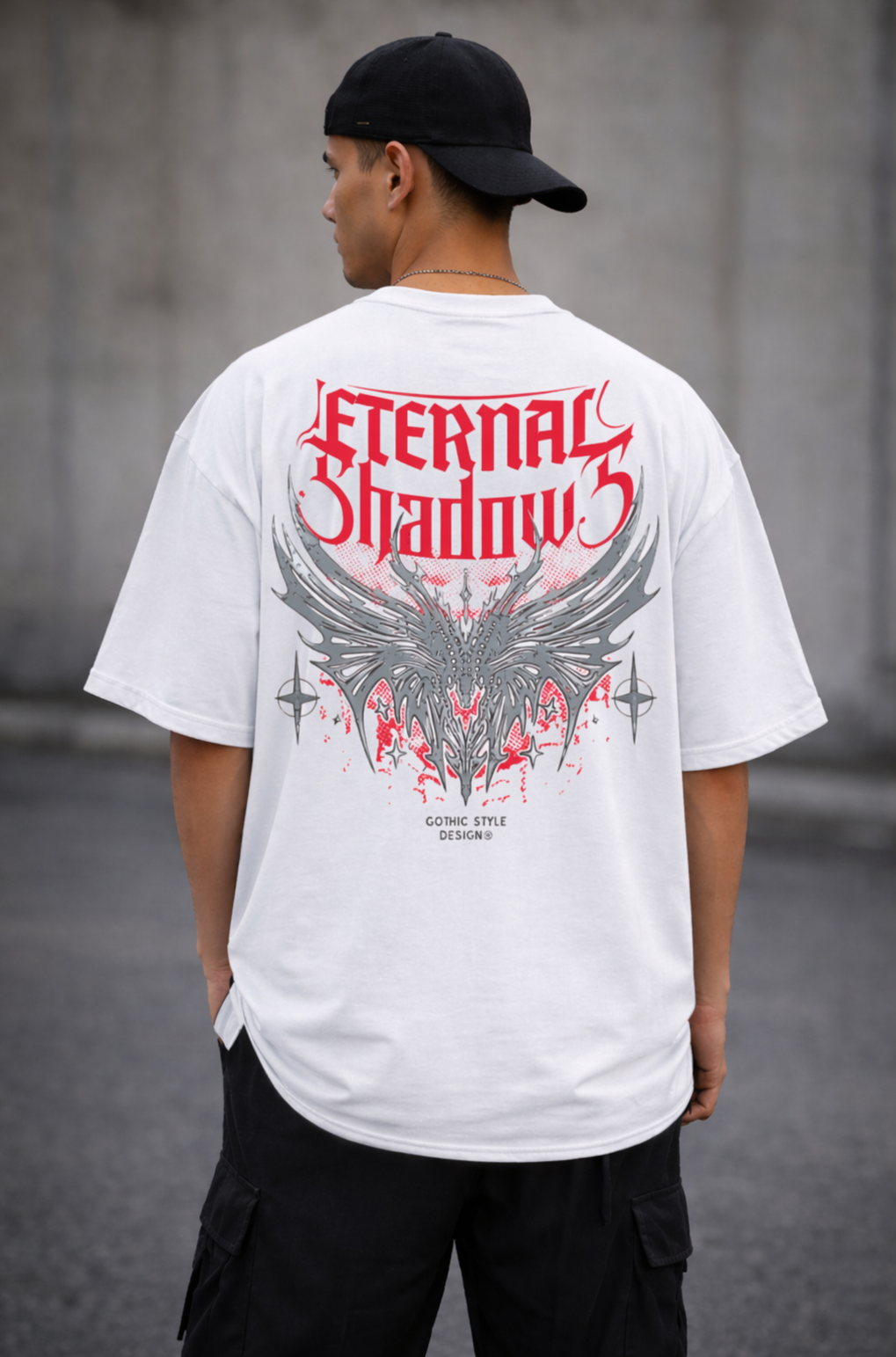 ETERNAL SHADOW OVERSIZED T-SHIRT