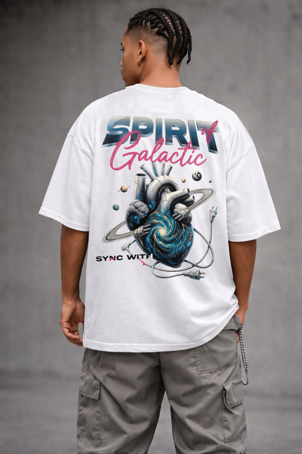 SPIRIT GALACTIC OVERSIZED T-SHIRT
