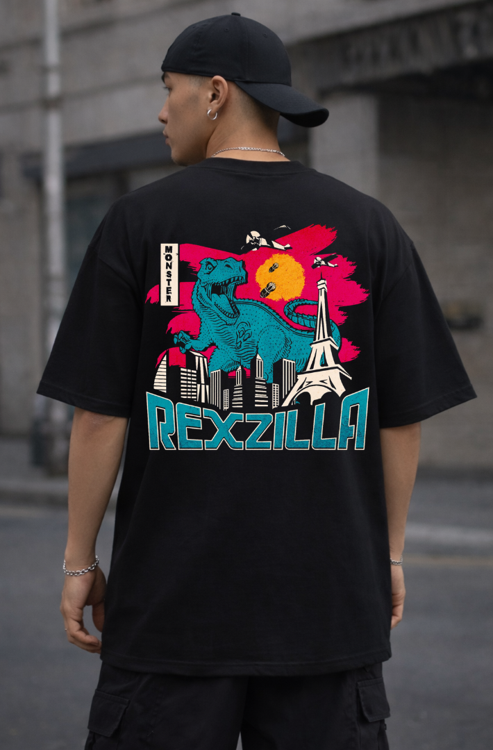 REXZILLA OVERSIZED T-SHIRT