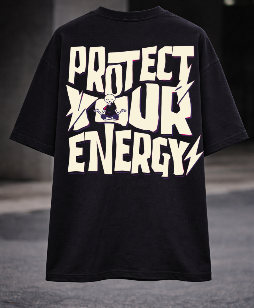 PROTECT YOUR ENERGY OVERSIZED T-SHIRT