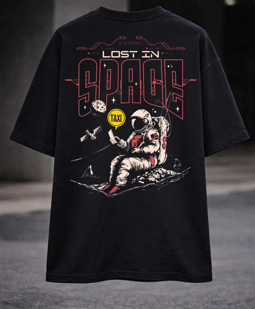 LOST IN SPACE OVERSIZED T-SHIRT