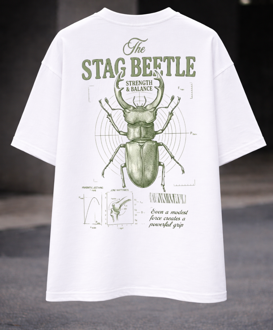STAG BEETLE OVERSIZED T-SHIRT
