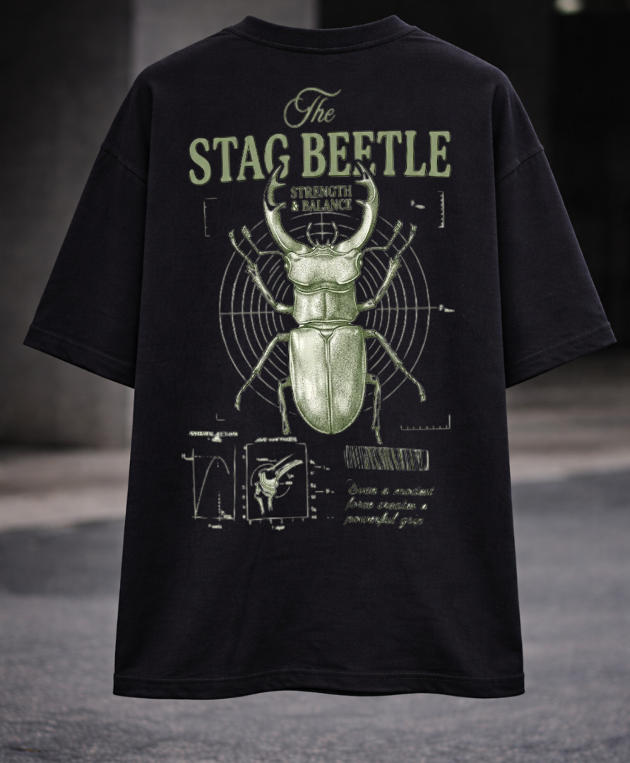 STAG BEETLE OVERSIZED T-SHIRT