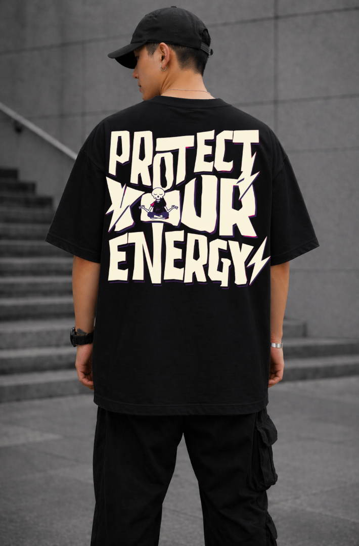 PROTECT YOUR ENERGY OVERSIZED T-SHIRT