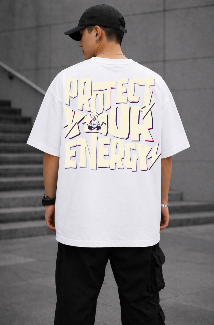 PROTECT YOUR ENERGY OVERSIZED T-SHIRT
