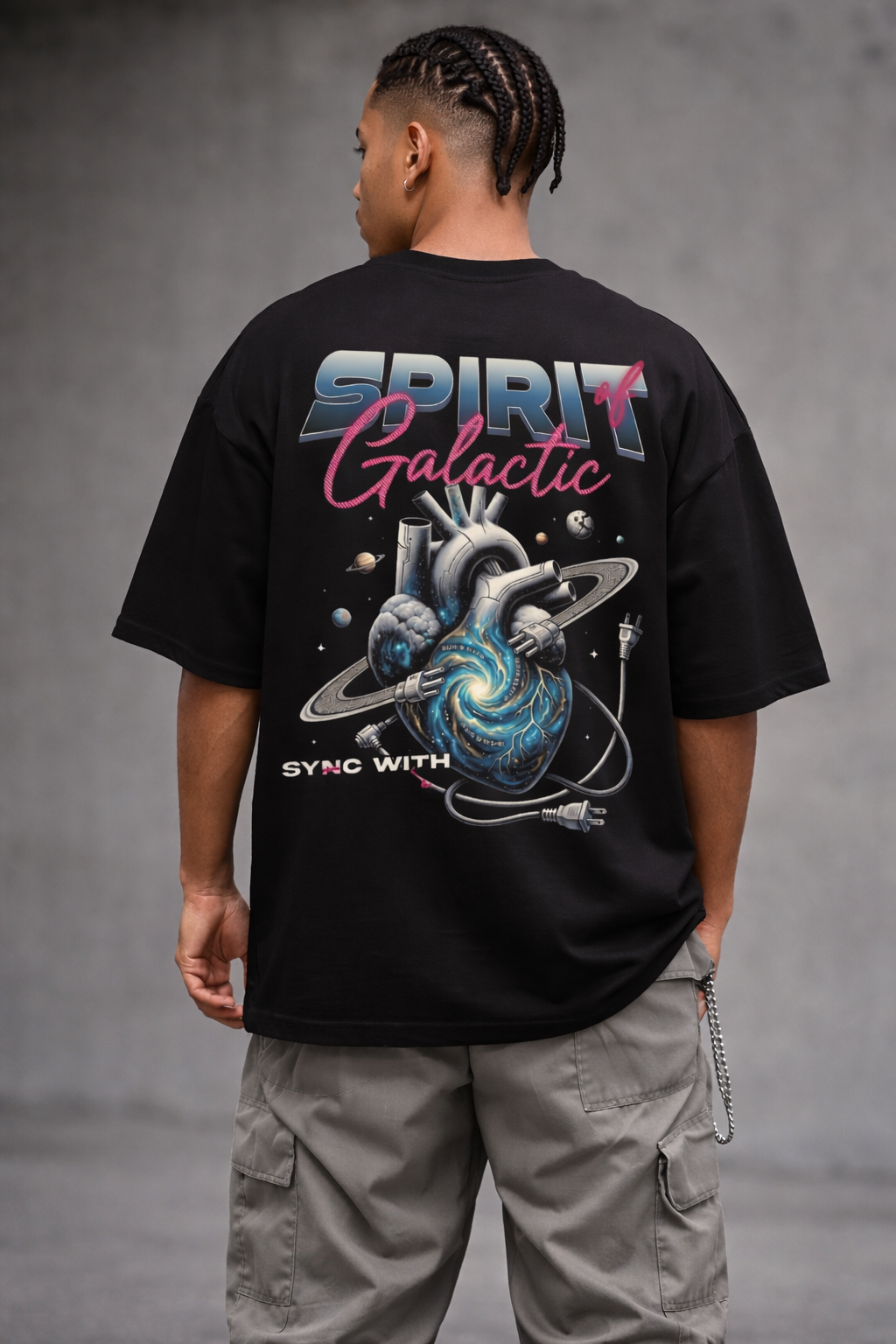 SPIRIT GALACTIC OVERSIZED T-SHIRT